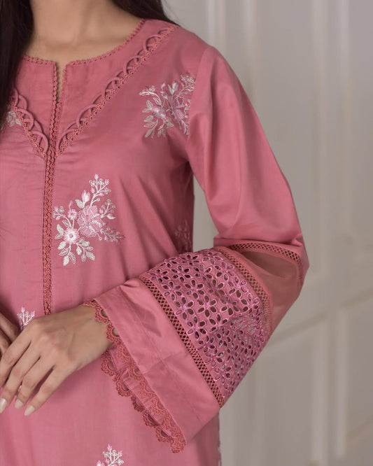 HORIYA EMB CO-ORD SET