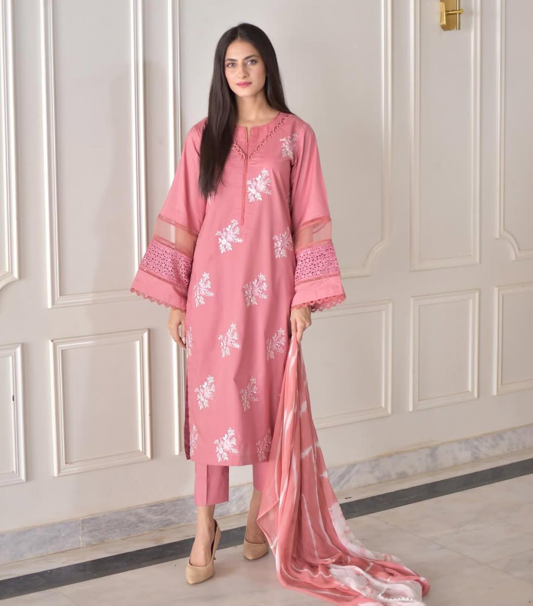 HORIYA EMB CO-ORD SET